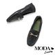 低跟鞋 MODA Luxury 經典時尚質感背釦樂福低跟鞋－黑 product thumbnail 5