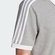 adidas 上衣 男款 短袖上衣 運動 POLO衫三葉草 亞規灰白 IL2502 product thumbnail 6