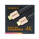 【日本秋葉原】HDMI2.0高畫質4K工程級影音編織傳輸線 香檳金/3M product thumbnail 3