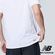 New Balance DRY 透氣緹花短袖上衣 AMT83047WT 男性 白色 product thumbnail 5