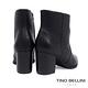 Tino Bellini巴西進口俐落線條高跟短靴_黑 product thumbnail 5
