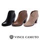 Vince Camuto V型剪裁復古粗跟靴-絨灰 product thumbnail 7