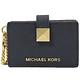 MICHAEL KORS KARLA 金屬釦風琴式卡夾(海軍藍) product thumbnail 2