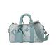 二手品 Louis Vuitton Keepall Bandouliere 25 帆布二手包(M22527-淡藍) product thumbnail 2