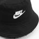 Nike 帽子 NSW 兒童款 黑 白 羊羔絨 漁夫帽 雙面設計 刺繡LOGO 小勾 FD4951-010 product thumbnail 5