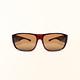 ALEGANT輕奢祕魯棕方框寶麗來全罩式偏光墨鏡/外掛式UV400太陽眼鏡(包覆式/車用太陽眼鏡) product thumbnail 5