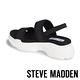 STEVE MADDEN-SUBLIME 輕鬆街頭布面寬帶厚底涼鞋-黑色 product thumbnail 5