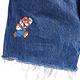 Levis X Super Mario限量聯名 女款 排釦牛仔短褲 瑪莉歐印花 專屬皮牌 不收邊 product thumbnail 9