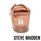 STEVE MADDEN-BRUNO-經典雙帶平底拖鞋-棕色 product thumbnail 4