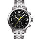 TISSOT 天梭 官方授權 PRC 200 競速三眼計時腕錶-黑/銀/42mm T0554171105700 product thumbnail 2