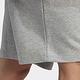 Adidas M ALL SZN SHO [IC9816] 男 短褲 棉褲 亞洲版 運動 訓練 休閒 舒適 毛圈布 灰 product thumbnail 6