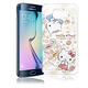 Hello Kitty Samsung Galaxy S6 Edge 透明軟式殼 熱線款 product thumbnail 2