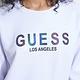 GUESS-女裝-炫光LOGO落肩長袖上衣-白 原價2790 product thumbnail 5