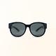 ALEGANT時尚象灰色圓框寶麗來全罩式偏光墨鏡/外掛式UV400太陽眼鏡(包覆式/車用太陽眼鏡) product thumbnail 3