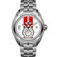 MINI Swiss Watches  休閒運動腕錶-白x紅鋼帶款/45mm product thumbnail 2