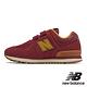 New Balance 童鞋 YV574TM-W  暗紅 product thumbnail 2