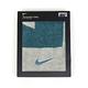 Nike 毛巾 Jacquard Towel 藍 灰 運動毛巾 純棉 大Logo N100153930-2MD product thumbnail 5