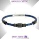 CHARRIOL夏利豪 Bangle Celtic幾何鋼索手環 黑色5飾件藍鋼索S款 C6(04-501-1250-9) product thumbnail 6