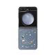 apbs Samsung Galaxy Z Flip5 5G 輕薄軍規防摔水晶彩鑽手機殼-星月 product thumbnail 2