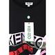 KENZO 黑色迷彩拼貼長袖厚棉T恤 product thumbnail 4