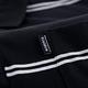 ROBERTA諾貝達 台灣製 品味條紋 短袖POLO衫RAE52-99黑色 product thumbnail 5