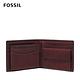 FOSSIL Everett 真皮大零錢袋皮夾-茄色 ML4466540 product thumbnail 4