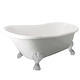【I-Bath Tub精品浴缸】維多利亞-香榭白(140cm) product thumbnail 2