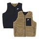 Nike 背心 Club Vest 男款 咖啡棕 黑 兩面穿 雙面 寬鬆 基本款 無袖 外套 DQ4879-258 product thumbnail 2