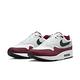 NIKE AIR MAX 1 男休閒運動鞋-白灰紅-FD9082106 product thumbnail 3