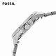 FOSSIL Sadie 錶圈鑲鑽三眼女錶 銀色不鏽鋼鍊帶 38MM ES4778 product thumbnail 5