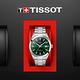 TISSOT 天梭 官方授權 GENTLEMAN 80小時矽游絲紳士機械手錶 新春送禮-綠 T1274071109101 product thumbnail 7