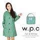 w.p.c 雛菊釦子款 時尚雨衣/風衣(R1041)_綠色 product thumbnail 2