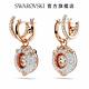 SWAROVSKI 施華洛世奇 Dragon & Phoenix 水滴形耳環 龍爪, 白色, 鍍玫瑰金色調 product thumbnail 5