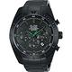 ALBA 魅力時尚三眼計時腕錶(AT3603X1)-IP黑x綠時標/45mm product thumbnail 2