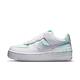 Nike 休閒鞋 AF1 Shadow 運動 女鞋 厚底 舒適 皮革 質感 球鞋 穿搭 白 粉紫 CU8591103 product thumbnail 2