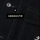 CONVERSE SKATE JACKET 休閒外套 襯衫外套 男女 黑色-10026550-A01 product thumbnail 4