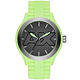 A|X Armani Exchange 玩味色調潮流時尚腕錶-灰x螢光綠/47mm product thumbnail 2