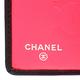 CHANEL 康朋系列大雙C LOGO菱格壓紋雙折短夾(黑X螢光粉) product thumbnail 7