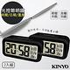 (2入組)KINYO 中型數字光控電子鐘/鬧鐘(TD-331黑色)夜間自動背光 product thumbnail 2