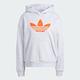 adidas 愛迪達 上衣 女款 長袖上衣 帽T 運動 三葉草 BF FIT HOODIE 灰 II5602 product thumbnail 4