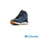 Columbia 哥倫比亞 男款- （寬楦） Omni-Tech 防水高筒健走鞋-藍色 UBI01550BL / S22 product thumbnail 3