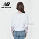 [New Balance]圓領短版長袖_女款_灰粉色_AWT11503WM product thumbnail 4