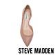 STEVE MADDEN-AZAELIA-微性感側鏤空真皮尖頭低跟鞋-藕色 product thumbnail 6