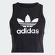 ADIDAS TREFOIL TANK 三葉草 女運動背心-黑-IU0067 product thumbnail 3