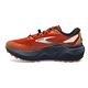 Brooks Caldera 6 [1103791D269] 男 慢跑鞋 登山 越野 戶外 火山口系列6代 穩定 橘紅 product thumbnail 2