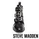 STEVE MADDEN-RECHARGE Punk風潮真皮大扣飾帶中靴-黑色 product thumbnail 4