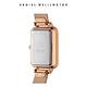 Daniel Wellington DW 手錶 Quadro Melrose 20X26麥穗式金屬編織小方錶 玫瑰金 DW00100431 product thumbnail 9