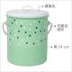 《NOW》提式廚餘桶(圓點綠4L) | 回收桶 垃圾桶 收納桶 餿水桶 product thumbnail 3