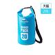 Naturehike  500D戶外超輕量防水袋 收納袋 漂流袋20L 天藍-急 product thumbnail 3