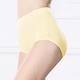台灣製安心健康蠶絲蛋白高腰透氣呵護型 M-2XL 內褲 粉色 可蘭霓Clany product thumbnail 4